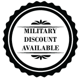  military  discount available